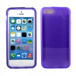 Wholesale iPhone 5C TPU Gel Case (Purple)